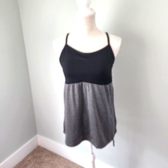 CHAMPION C9 ACTIVE ATHLETIC TANK TOP BUILT IN BRA DRAWSTRING WAIST SIZE LARGE - Picture 1 of 6